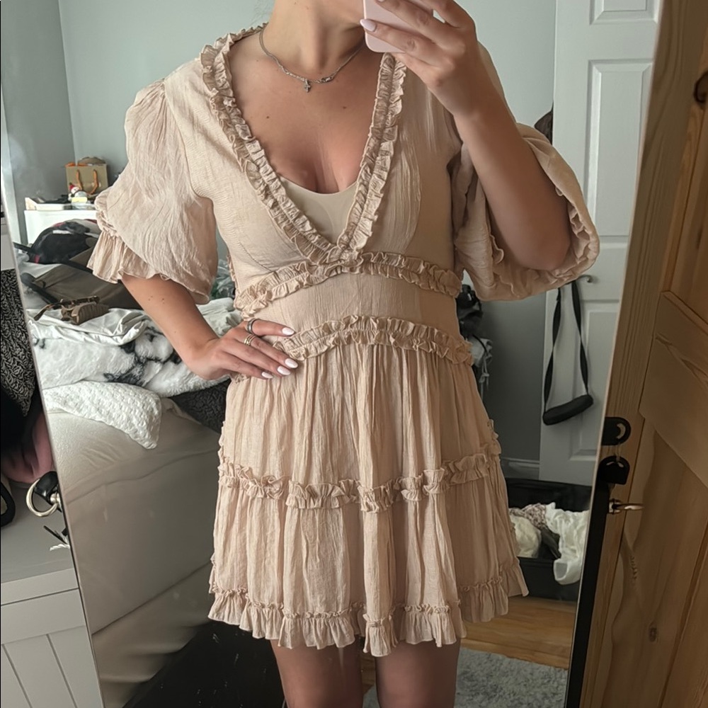 Princess Polly Dress - Light blush color